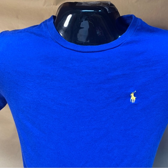 Polo by Ralph Lauren Blue Casual Short Sleeve T-Shirt - Picture 2 of 9